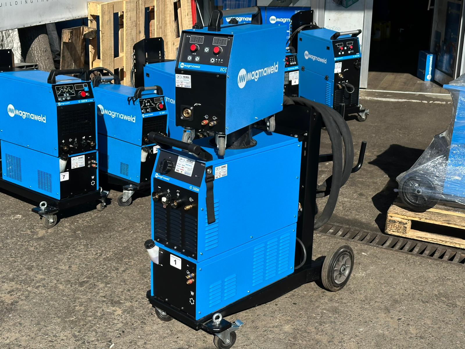 2. EL - ID 350 MW ECO Açık Çanta Gazaltı Kaynak Makinası